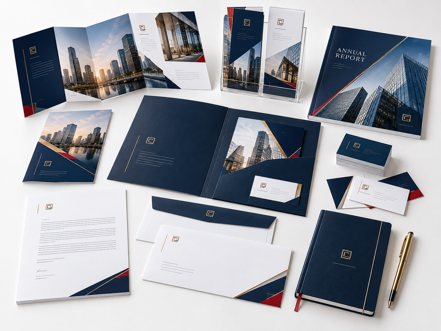 Brochure and collateral set